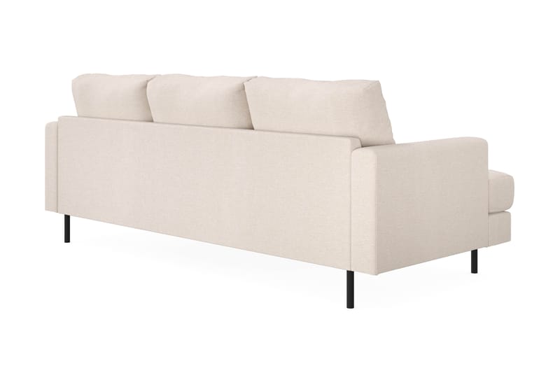 Soffa m. Divan Armunia Compact 3-sits - Beige - 3 sits soffa med divan - Divansoffa & schäslongsoffa