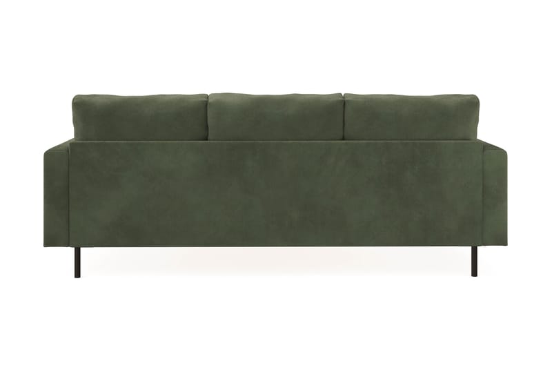 Soffa m. Divan Armunia Compact 3-sits - Grön - 3 sits soffa med divan - Divansoffa & schäslongsoffa