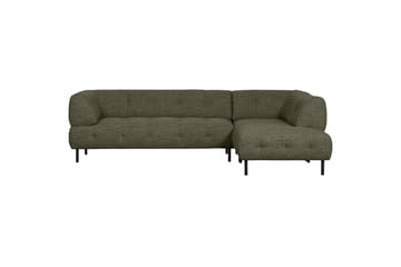 Soffa med Schäslong Kuusirant 3-sits - Grönmelange - Möbler - Soffa - Divansoffa & schäslongsoffa - 3 sits soffa med divan