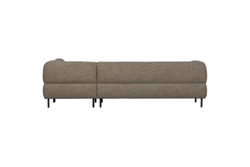 Soffa med Schäslong Kuusirant 3-sits - Mörkbrun - Möbler - Soffa - Divansoffa & schäslongsoffa - 3 sits soffa med divan
