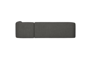 Soffa med Schäslong Mooli 3-sits - Grå/Svart - Möbler - Soffa - Divansoffa & schäslongsoffa - 3 sits soffa med divan