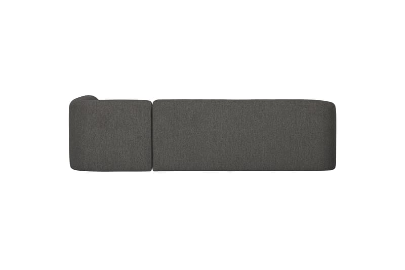 Soffa med Schäslong Mooli 3-sits - Grå/Svart - Möbler - Soffa - Divansoffa & schäslongsoffa - 3 sits soffa med divan