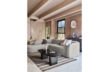 Soffa med Schäslong Mooli 3-sits - Offwhite - Möbler - Soffa - Divansoffa & schäslongsoffa - 3 sits soffa med divan