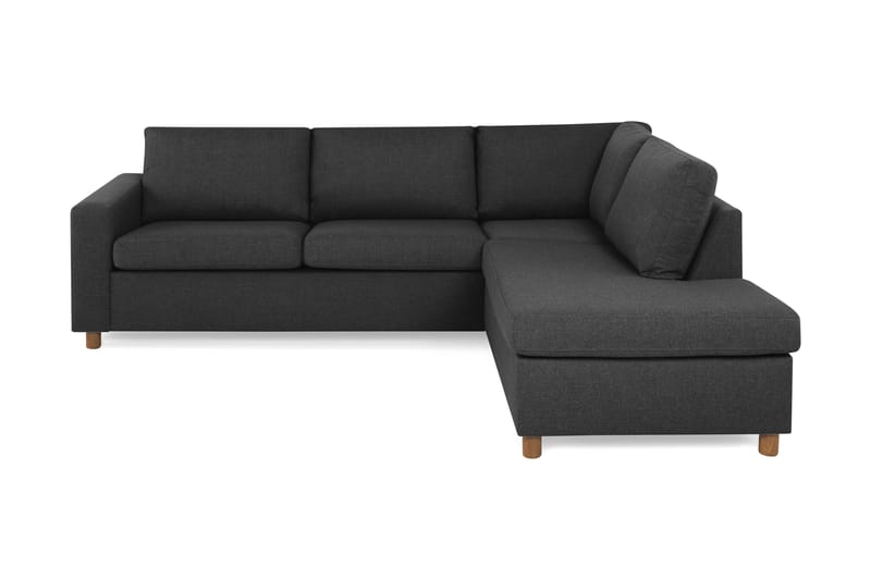 Soffa Nevada 2,5-sits med Schäslong Höger - Antracit - Möbler - Soffa - Divansoffa & schäslongsoffa - 3 sits soffa med divan