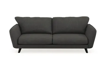 Trend Lyx 3-sits Manchestersoffa - Mörkgrå - Möbler - Soffa - 3 sits soffa