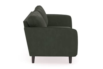 Trend Lyx 3-sits Manchestersoffa - Mörkgrön - Möbler - Soffa - 3 sits soffa