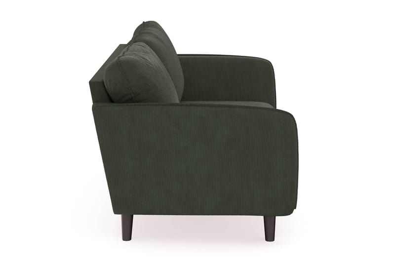 Trend Lyx 3-sits Manchestersoffa - Mörkgrön - Möbler - Soffa - 3 sits soffa