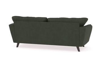 Trend Lyx 3-sits Manchestersoffa - Mörkgrön - Möbler - Soffa - 3 sits soffa