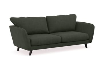 Trend Lyx 3-sits Manchestersoffa - Mörkgrön - Möbler - Soffa - 3 sits soffa