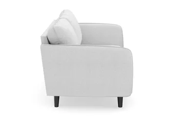 Trend Lyx 3-sits Tygsoffa - Ljusgrå - Möbler - Soffa - 3 sits soffa