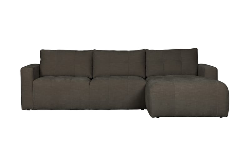3-Sits Soffa Neukir Höger - Antracit - 3 sits soffa med divan - Divansoffa & schäslongsoffa