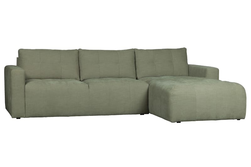 3-Sits Soffa Neukir Höger - Grön - Möbler - Soffa - Divansoffa & schäslongsoffa - 3 sits soffa med divan