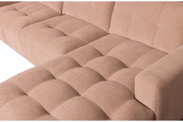 3-Sits Soffa Neukir Höger - Rosa - Möbler - Soffa - Divansoffa & schäslongsoffa - 3 sits soffa med divan