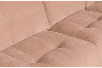 3-Sits Soffa Neukir Höger - Rosa - Möbler - Soffa - Divansoffa & schäslongsoffa - 3 sits soffa med divan