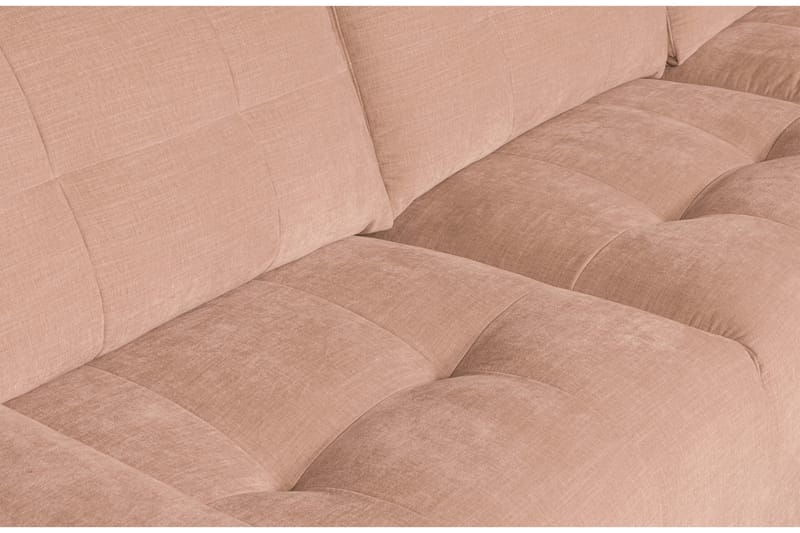 3-Sits Soffa Neukir Höger - Rosa - Möbler - Soffa - Divansoffa & schäslongsoffa - 3 sits soffa med divan