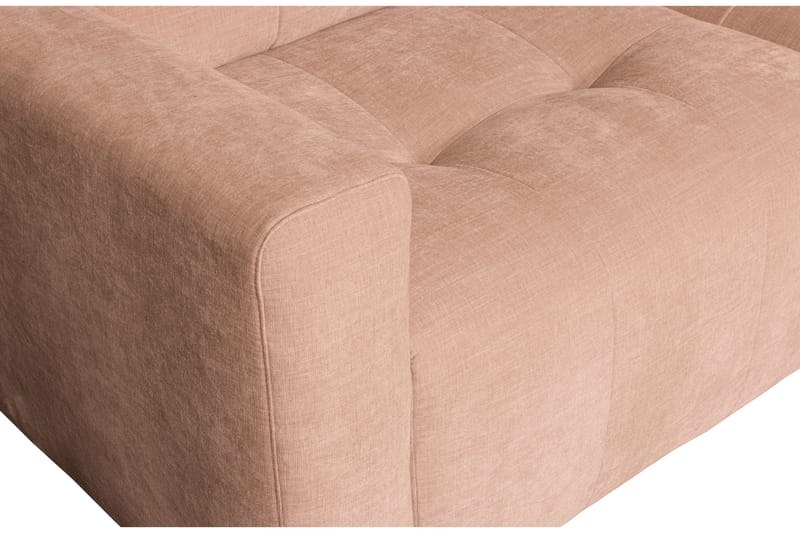 3-Sits Soffa Neukir Höger - Rosa - 3 sits soffa med divan - Divansoffa & schäslongsoffa