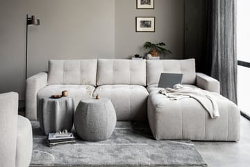 3-Sits Soffa Neukir Höger - Sand - Möbler - Soffa - Divansoffa & schäslongsoffa - 3 sits soffa med divan