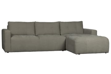 3-Sits Soffa Neukir Höger - Varmgrå - Möbler - Soffa - Divansoffa & schäslongsoffa - 3 sits soffa med divan