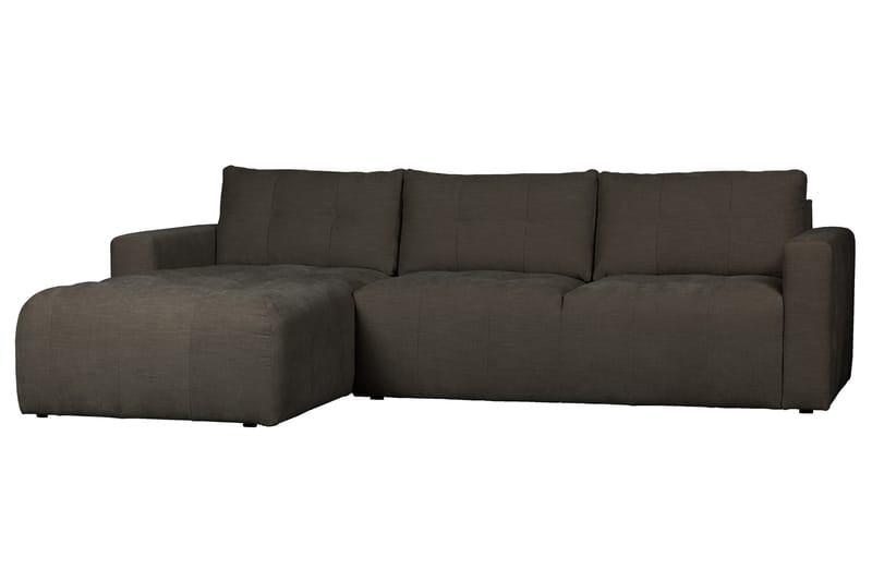 3-Sits Soffa Neukir Vänster - Antracit - 3 sits soffa med divan - Divansoffa & schäslongsoffa
