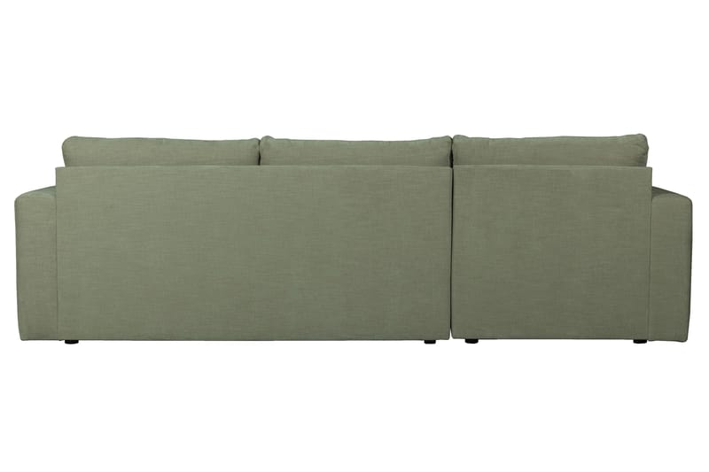 3-Sits Soffa Neukir Vänster - Grön - 3 sits soffa med divan - Divansoffa & schäslongsoffa