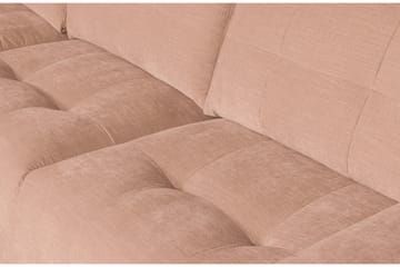 3-Sits Soffa Neukir Vänster - Rosa - Möbler - Soffa - Divansoffa & schäslongsoffa - 3 sits soffa med divan