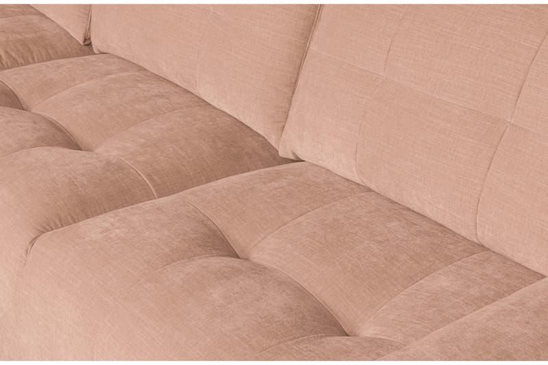 3-Sits Soffa Neukir Vänster - Rosa - Möbler - Soffa - Divansoffa & schäslongsoffa - 3 sits soffa med divan