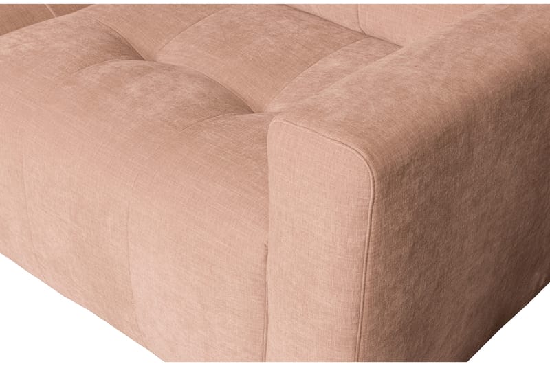 3-Sits Soffa Neukir Vänster - Rosa - Möbler - Soffa - Divansoffa & schäslongsoffa - 3 sits soffa med divan