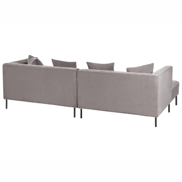 3-sits soffa Sater Högervänd - Taupe - Möbler - Soffa - Divansoffa & schäslongsoffa - 3 sits soffa med divan