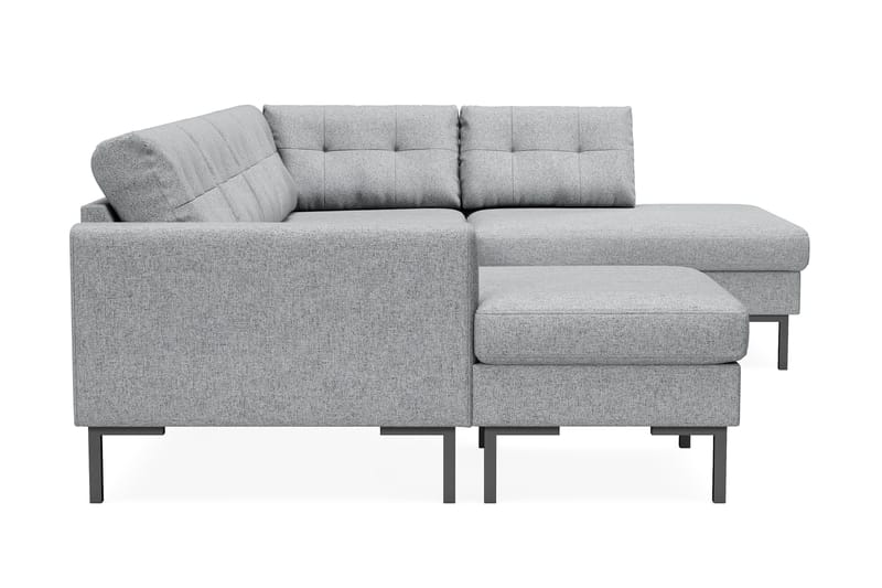 4-sits U-soffa Divan Vänster Frillestad - Grå - 4 sits soffa med divan - U-soffa