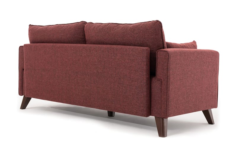 Bäddsoffa Burundi 2-sits - Röd - Möbler - Soffa - Bäddsoffa - Hörnbäddsoffa
