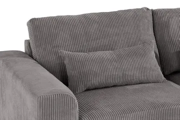 Copenhagen 4-sits Högervänd L-formad Divansoffa i Manchester - Mörkgrå - Möbler - Soffa - Divansoffa & schäslongsoffa - 4 sits soffa med divan