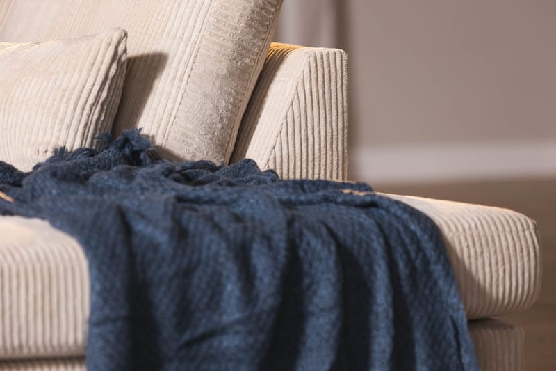 Copenhagen 4-sits Högervänd L-formad Schäslongsoffa i Manchester - Beige - Möbler - Soffa - Divansoffa & schäslongsoffa - 4 sits soffa med divan