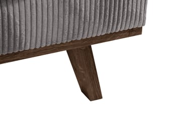 Copenhagen 4-sits Högervänd L-formad Schäslongsoffa i Manchester - Mörkgrå - Möbler - Soffa - Divansoffa & schäslongsoffa - 4 sits soffa med divan