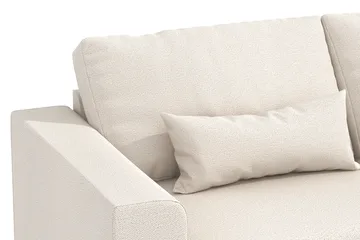 Copenhagen 4-sits Högervänd L-formad Schäslongsoffa i Tyg - Beige - Möbler - Soffa - Divansoffa & schäslongsoffa - 4 sits soffa med divan