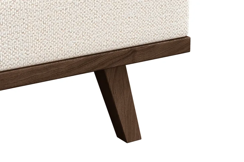 Copenhagen 4-sits Högervänd L-formad Schäslongsoffa i Tyg - Beige - Möbler - Soffa - Divansoffa & schäslongsoffa - 4 sits soffa med divan
