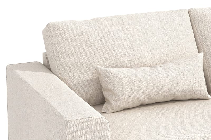 Copenhagen 4-sits Högervänd L-formad Schäslongsoffa i Tyg - Beige - Möbler - Soffa - Divansoffa & schäslongsoffa - 4 sits soffa med divan
