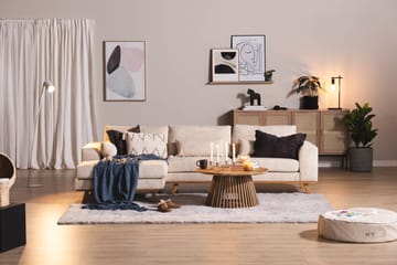 Copenhagen 4-sits Vänstervänd L-formad Divansoffa i Manchester - Beige - Möbler - Soffa - Divansoffa & schäslongsoffa - 4 sits soffa med divan