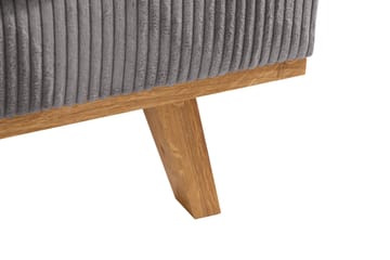 Copenhagen 4-sits Vänstervänd L-formad Divansoffa i Manchester - Mörkgrå - Möbler - Soffa - Divansoffa & schäslongsoffa - 4 sits soffa med divan