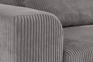 Copenhagen 4-sits Vänstervänd L-formad Divansoffa i Manchester - Mörkgrå - Möbler - Soffa - Divansoffa & schäslongsoffa - 4 sits soffa med divan