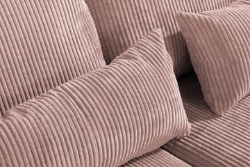 Copenhagen 4-sits Vänstervänd L-formad Divansoffa i Manchester - Rosa - Möbler - Soffa - Divansoffa & schäslongsoffa - 4 sits soffa med divan