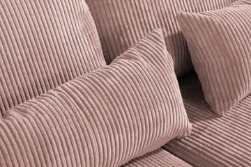 Copenhagen 4-sits Vänstervänd L-formad Divansoffa i Manchester - Rosa - Möbler - Soffa - Divansoffa & schäslongsoffa - 4 sits soffa med divan