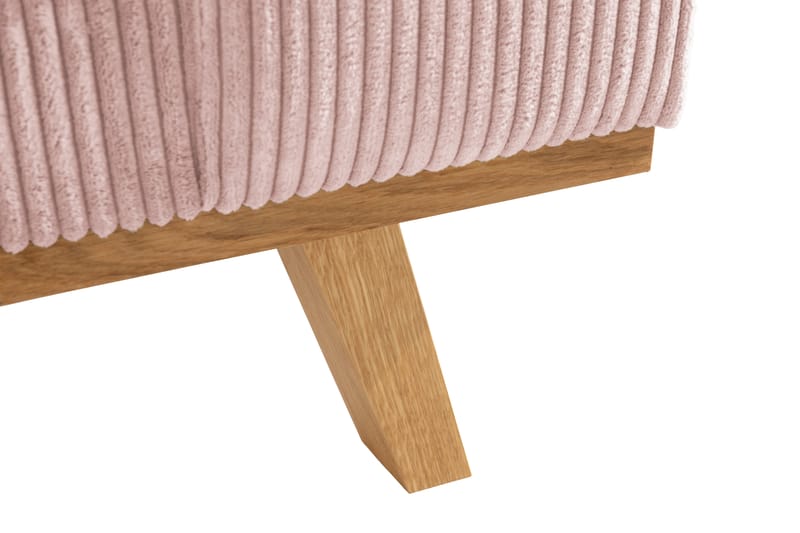 Copenhagen 4-sits Vänstervänd L-formad Divansoffa i Manchester - Rosa - Möbler - Soffa - Divansoffa & schäslongsoffa - 4 sits soffa med divan