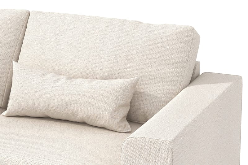 Copenhagen 4-sits Vänstervänd L-formad Divansoffa i Tyg - Beige - Möbler - Soffa - Divansoffa & schäslongsoffa - 4 sits soffa med divan