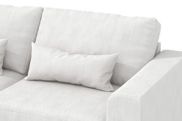 Copenhagen 4-sits Vänstervänd L-formad Divansoffa i Tyg - Vit - Möbler - Soffa - Divansoffa & schäslongsoffa - 4 sits soffa med divan