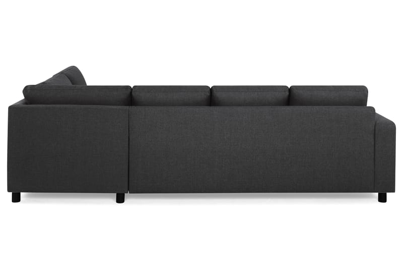 Crazy 4-sits Högervänd U-formad Large Soffa med Divan och Schäslong i Tyg - Antracit - Möbler - Soffa - Divansoffa & schäslongsoffa - 4 sits soffa med divan