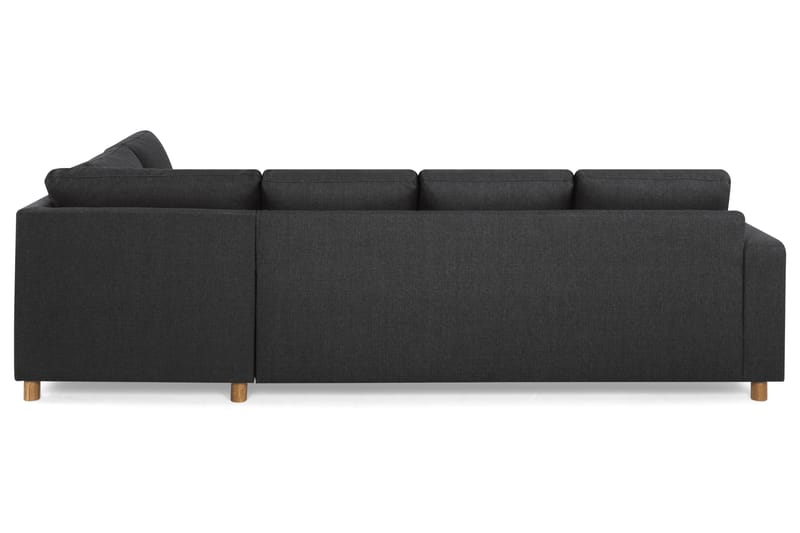 Crazy 4-sits Högervänd U-formad Large Soffa med Divan och Schäslong i Tyg - Antracit - Möbler - Soffa - Divansoffa & schäslongsoffa - 4 sits soffa med divan
