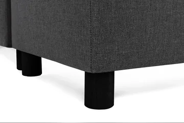 Crazy 4-sits Högervänd U-formad Large Soffa med Divan och Schäslong i Tyg - Antracit - Möbler - Soffa - Divansoffa & schäslongsoffa - 4 sits soffa med divan