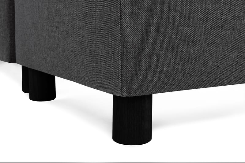 Crazy 4-sits Högervänd U-formad Large Soffa med Divan och Schäslong i Tyg - Antracit - Möbler - Soffa - Divansoffa & schäslongsoffa - 4 sits soffa med divan
