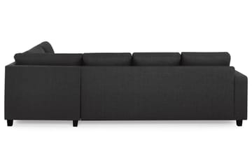 Crazy 4-sits Högervänd U-formad Large Soffa med Divan och Schäslong i Tyg - Antracit - Möbler - Soffa - Divansoffa & schäslongsoffa - 4 sits soffa med divan