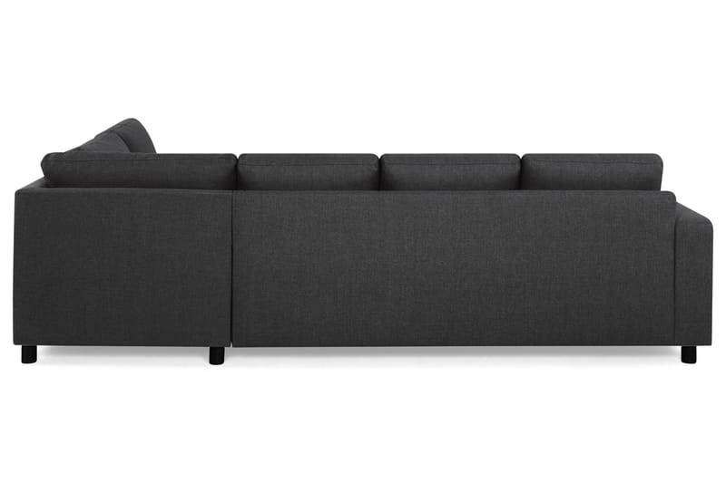 Crazy 4-sits Högervänd U-formad Large Soffa med Divan och Schäslong i Tyg - Antracit - Möbler - Soffa - Divansoffa & schäslongsoffa - 4 sits soffa med divan